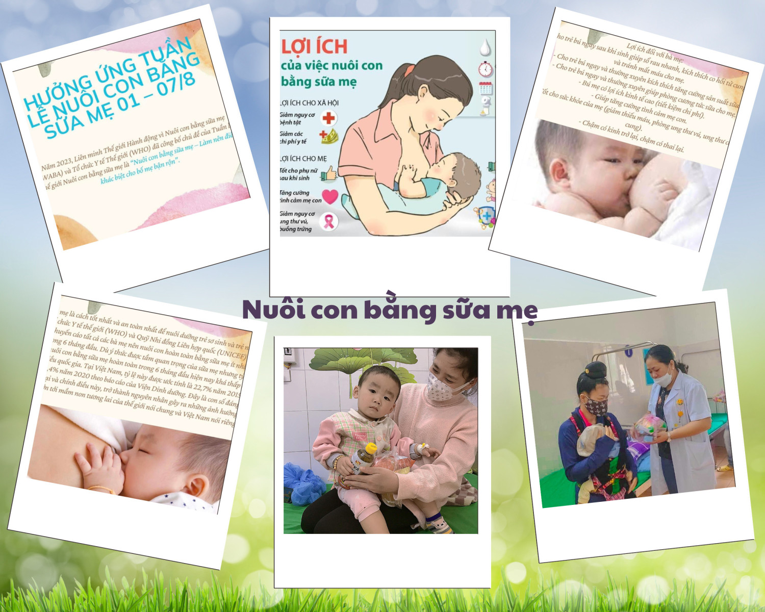 Lợi ích của việc nuôi con bằng sữa mẹ